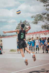 Dynamic Volleyball Serve — 100-piece jigsaw puzzle
