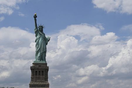 Liberty Against Clouds — 150-piece jigsaw puzzle