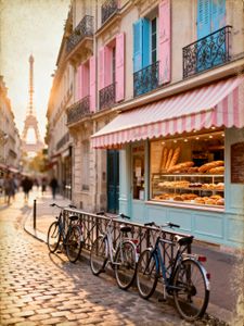Parisian Street Charm — 100-piece jigsaw puzzle