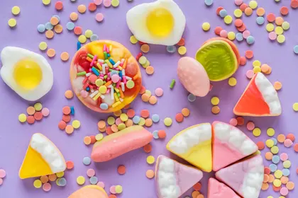Colorful Candy Delight — 500-piece jigsaw puzzle