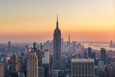 Sunset Over Manhattan — 300-piece jigsaw puzzle