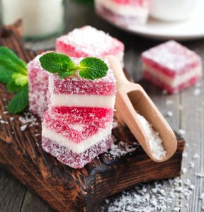 Coconut Raspberry Delight — 300-piece jigsaw puzzle