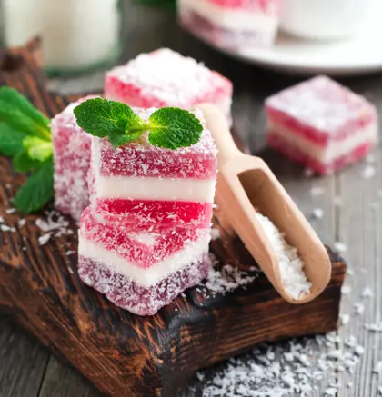 Coconut Raspberry Delight — 300-piece jigsaw puzzle