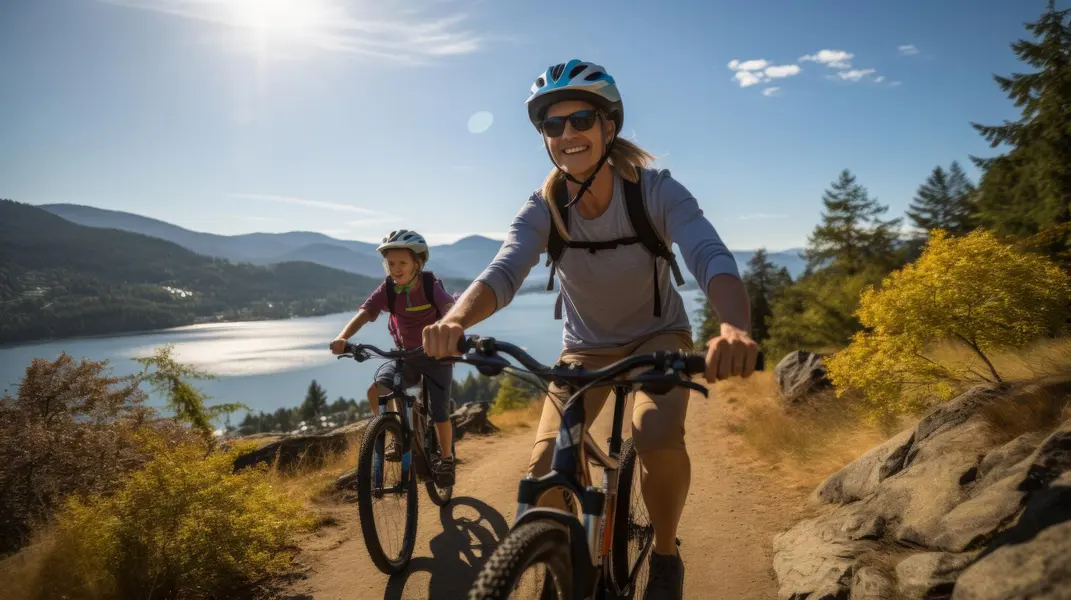 Mountain Biking Adventure — 200-piece jigsaw puzzle