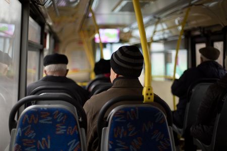 Quiet Bus Ride — 300-piece jigsaw puzzle