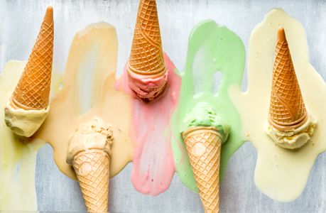 Melting Ice Cream Cones — 300-piece jigsaw puzzle