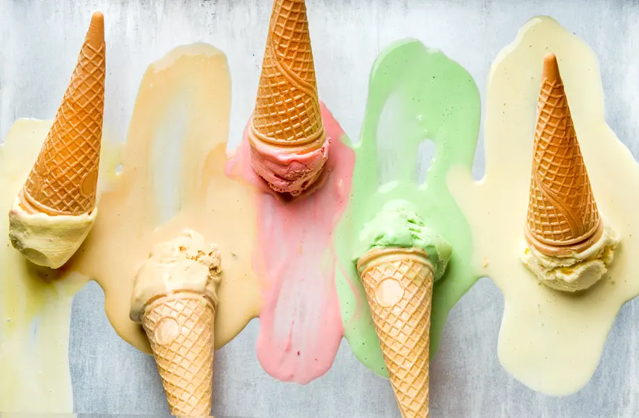Melting Ice Cream Cones — 300-piece jigsaw puzzle