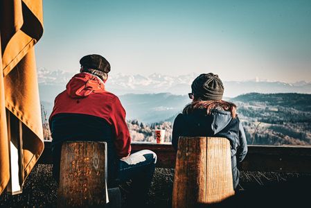 Spokojny widok na góry — 200-elementowe puzzle