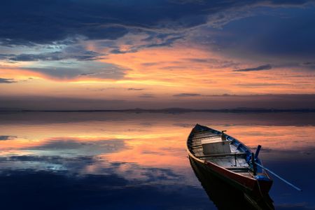 Tranquil Sunset Waters — 400-piece jigsaw puzzle