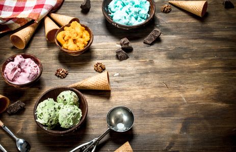 Colorful Ice Cream Spread — 200-piece jigsaw puzzle