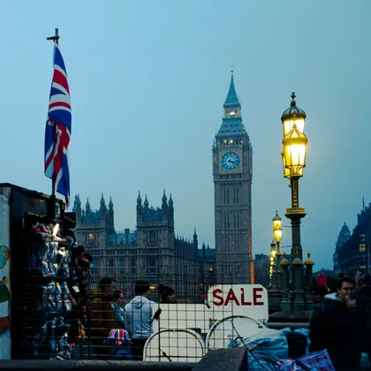 Twilight at Big Ben — 400-piece jigsaw puzzle