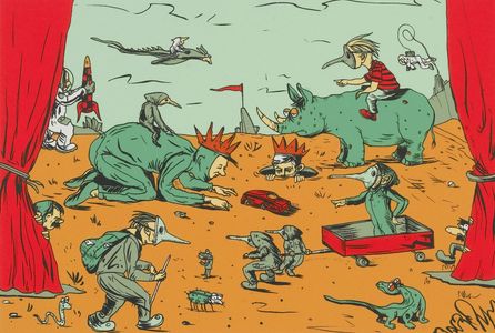 Whimsical Fantasy Scene — 300-piece jigsaw puzzle