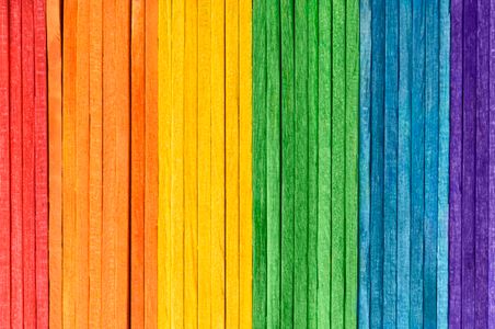 Vibrant Rainbow Strips — 100-piece jigsaw puzzle