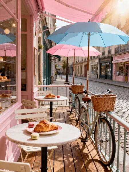 Kafe Paris yang menawan — puzzle 150 potong