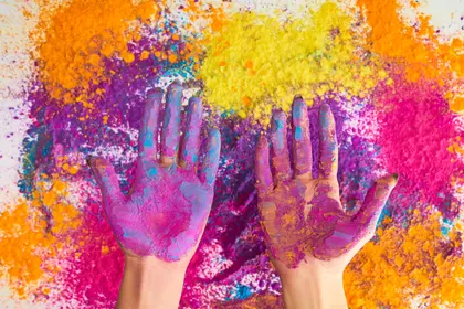Vibrant Color Explosion — 200-piece jigsaw puzzle
