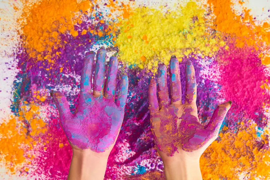 Vibrant Color Explosion — 200-piece jigsaw puzzle