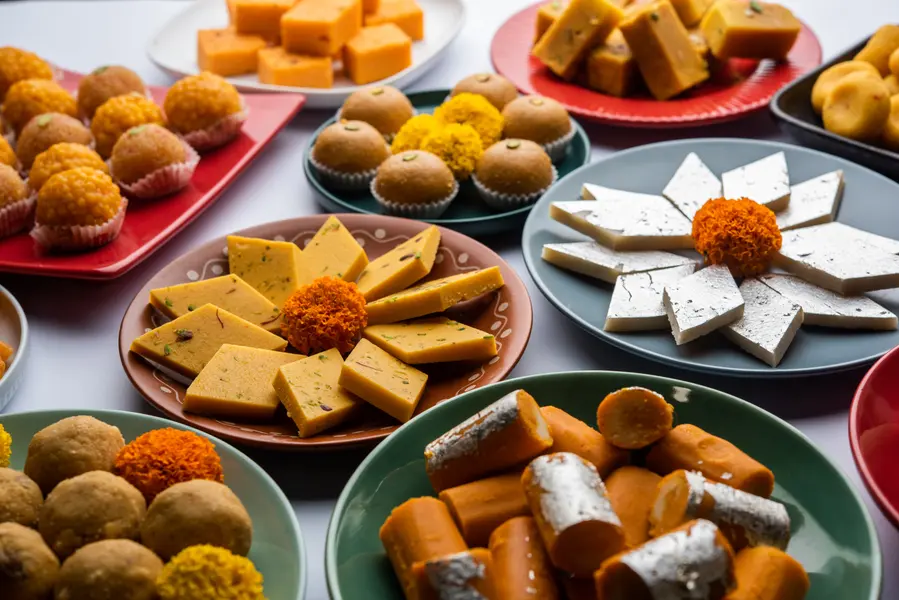 Assortment of Indian Sweets — 500-piece jigsaw puzzle