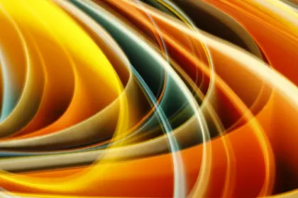 Vibrant Color Swirls — 300-piece jigsaw puzzle