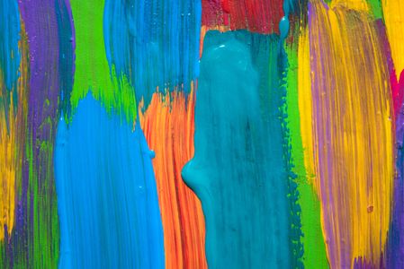 Vibrant Brush Strokes — 100-piece jigsaw puzzle