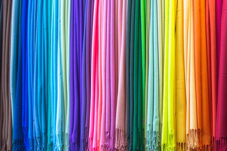 Vibrant Textile Rainbow — 400-piece jigsaw puzzle