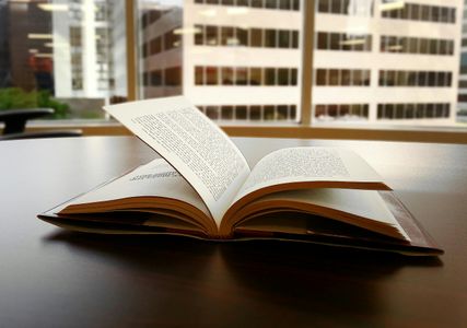 Open Book in Office — 500-piece jigsaw puzzle