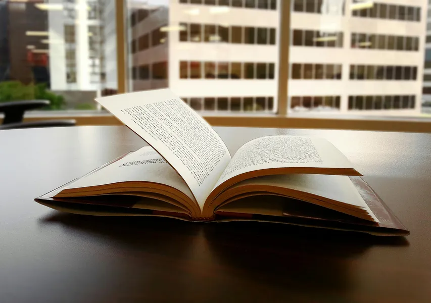Open Book in Office — 500-piece jigsaw puzzle