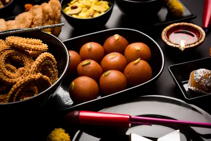 Diwali Sweets Celebration — 200-piece jigsaw puzzle