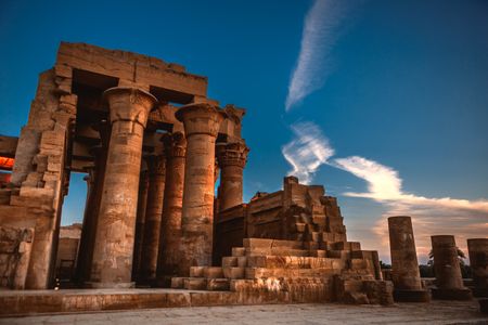 Ancient Temple at Dusk — 200-piece jigsaw puzzle