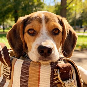 Puppy in a Bag — 400-piece jigsaw puzzle