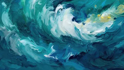Oceanische wervelwind — 300-stukjes legpuzzel