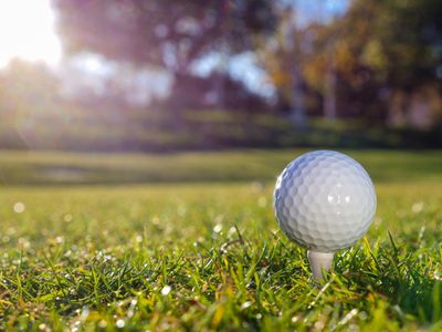 Morning Golf Serenity — 100-piece jigsaw puzzle