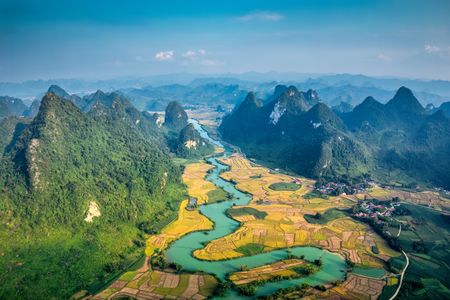 Serene Valley Landscape — 300-piece jigsaw puzzle