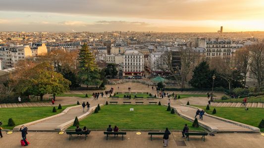 Sunset Over Paris — 300-piece jigsaw puzzle