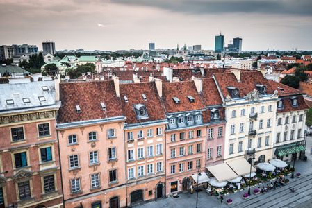 Charming City Rooftops — 100-piece jigsaw puzzle