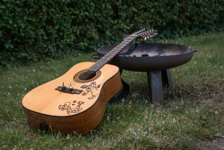 Serenade by the Firepit — 100-piece jigsaw puzzle