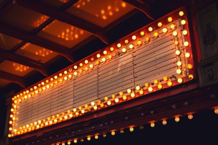 Marquee Lights Glow — 500-piece jigsaw puzzle