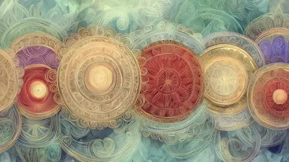 Whimsical Mandala Waves — 400-piece jigsaw puzzle