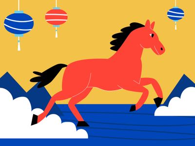 Vibrant Horse Gallop — 100-piece jigsaw puzzle