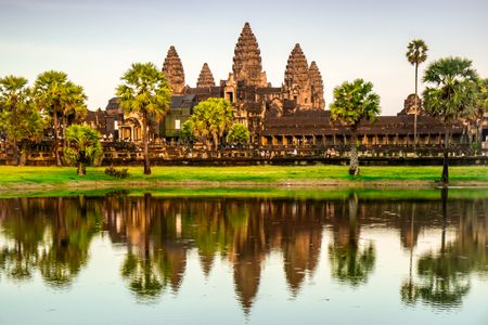 Reflection of Angkor Wat — 200-piece jigsaw puzzle