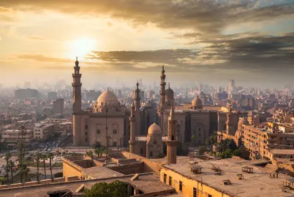 Cairo Sunrise Splendor — 300-piece jigsaw puzzle