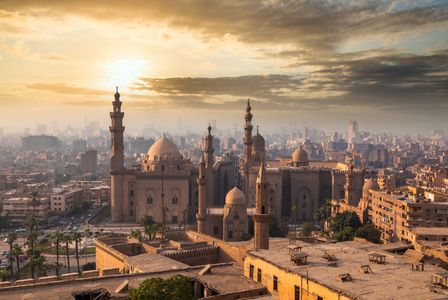Vẻ đẹp mặt trời mọc Cairo — ghép hình 300 mảnh