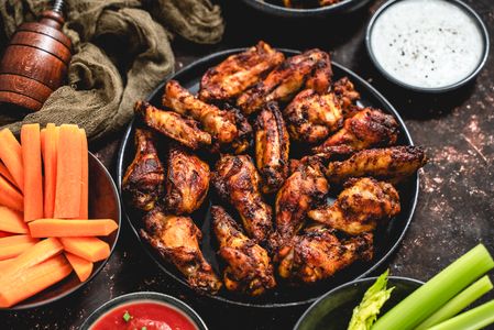 Savory Grilled Wings — 100-piece jigsaw puzzle