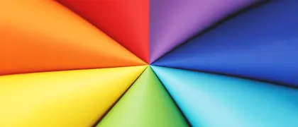 Vibrant Color Spectrum — 64-piece jigsaw puzzle