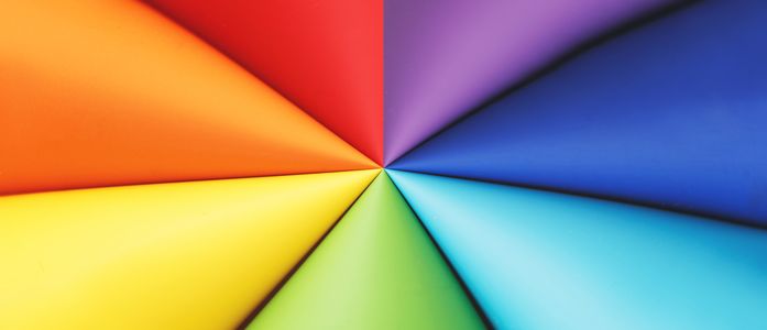 Vibrant Color Spectrum — 64-piece jigsaw puzzle
