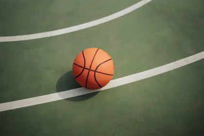 Lone Basketball Court — 300-piece jigsaw puzzle