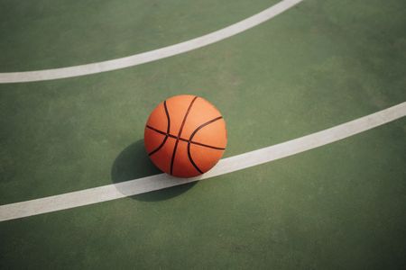 Lone Basketball Court — 300-piece jigsaw puzzle