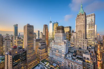 Golden Hour Cityscape — 400-piece jigsaw puzzle