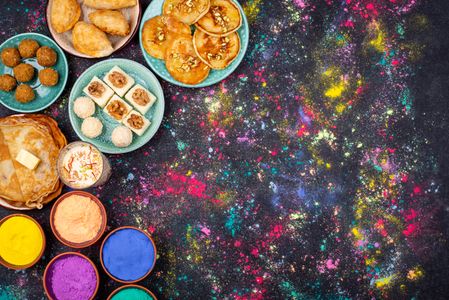 Colorful Festive Spread — 200-piece jigsaw puzzle