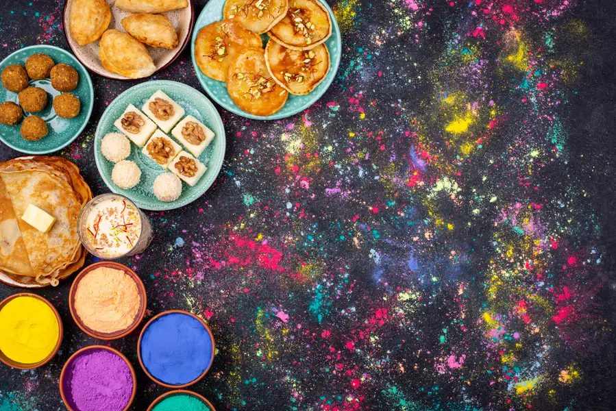 Colorful Festive Spread — 200-piece jigsaw puzzle