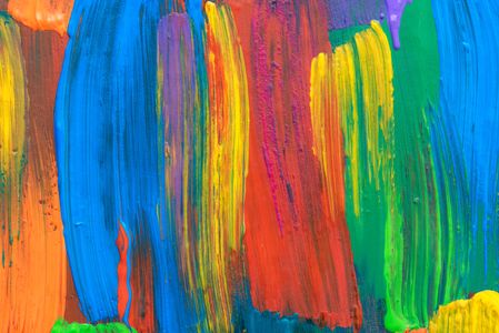 Vibrant Brush Strokes — 100-piece jigsaw puzzle
